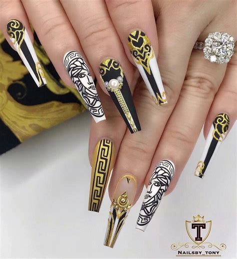 nail versace|versace nail designs.